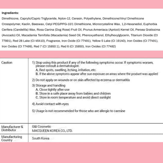 Generic MACQUEEN Air Kiss Matte Lipstick, Smooth Matte Finish, Smudge-Proof Formula, Liquid Lip Color, Coral Pink