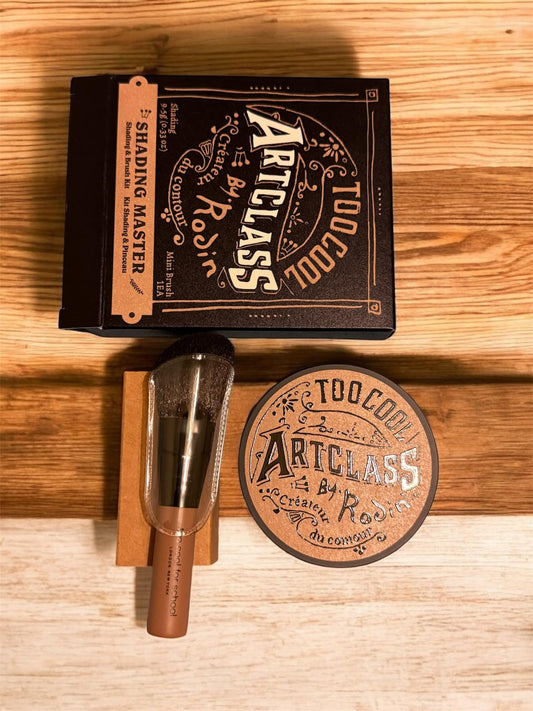 Artclass by Rodin Shading Master, Bronzer Face Powder, #1.5 Neutral, with Brush